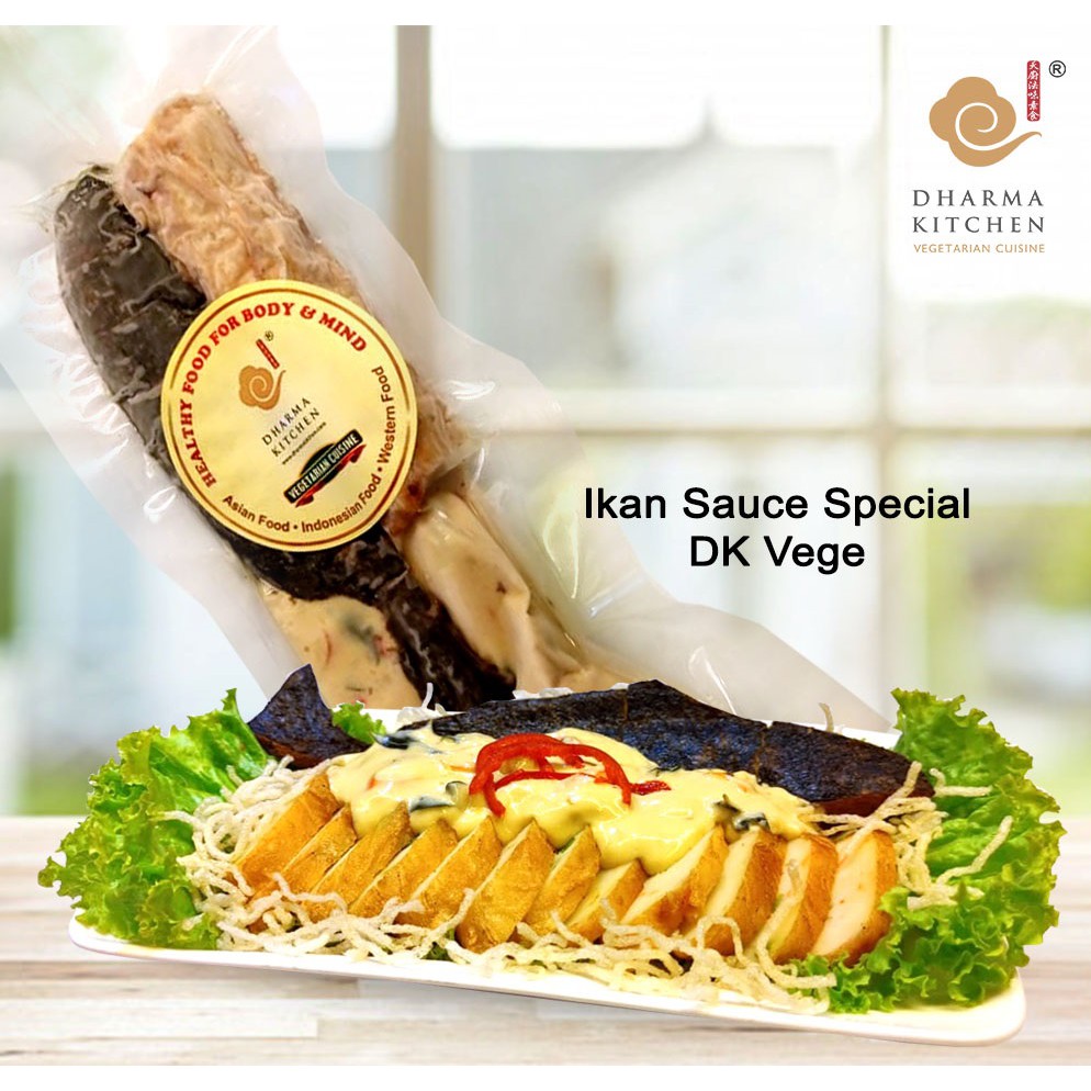 

Dharma Kitchen - Ikan Sauce Special DK Vegetarian - Frozen Healty Food