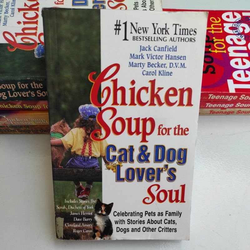Buku Import Chicken Soup For The Cat & Dog Lover's Soul - Jack Canfield - Ori
