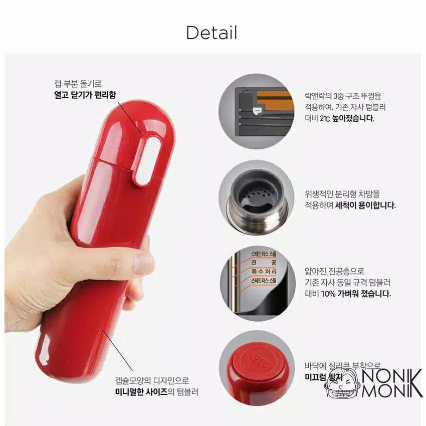 NonikMonik NEW LOCK & AND N LOCK LOCK&LOCK HOT & COOL CAPSULE TUMBLER 400ML 400 ML 300ML 300 ML
