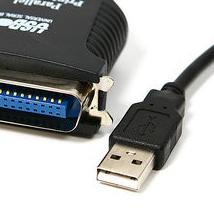 ✸ usb to lpt pararel printer kabel - usb to parallel printer cable ➽