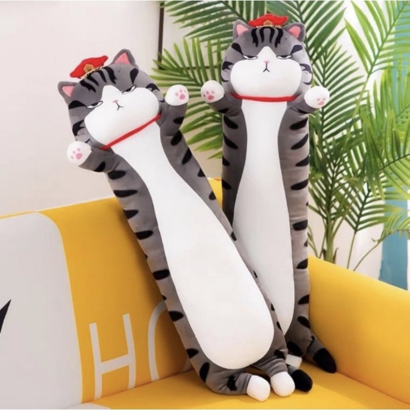 Boneka Guling Kucing Furyu Cat Boneka Guling Kucing Karakter Cina Terbaru