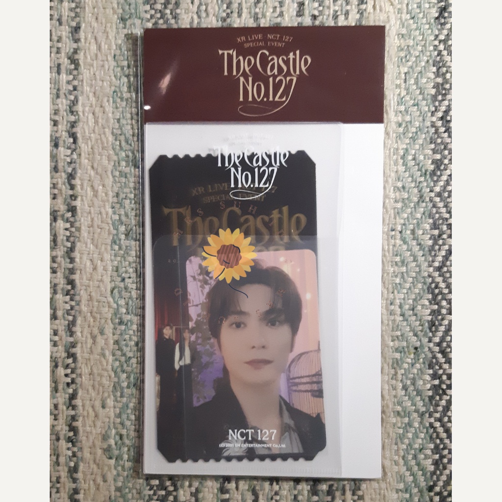 MD THE CASTLE NCT 127 AR TICKET JAEHYUN
