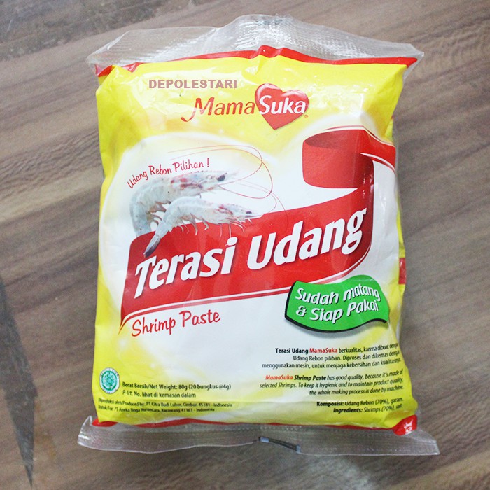 

Mama Suka Terasi Udang 80gram