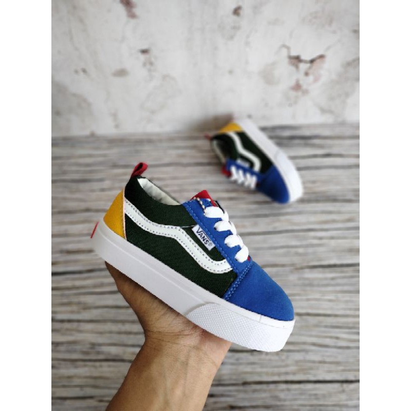 SEPATU ANAK VANS OLDSKOOL TALI MARIO PREMIUM HIGH QUALITY SEPATU ANAK LAKI LAKI KADO KIDS