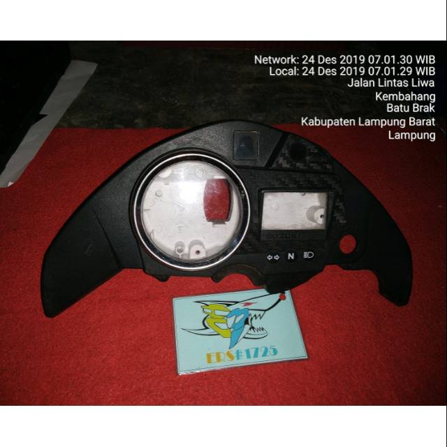 Cover spedometer satria f150 ori copotan motor/bekas