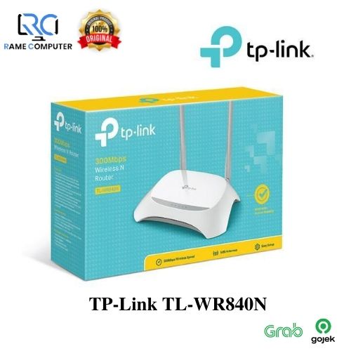 TP-LINK TL-WR840N 300Mbps Wireless N Router WR 840 Tplink 2 antena Router/Access Point/Range Extender/WISP mode, IPTV, IPv6 Ready, Tether App