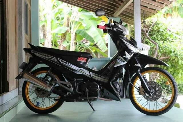 Gambar Modifikasi Sepeda Motor Supra X 125