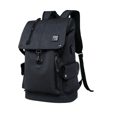 Tas Ransel Pria Casual Backpack Outdoor / Tas Punggung Cowok Kekinian A18