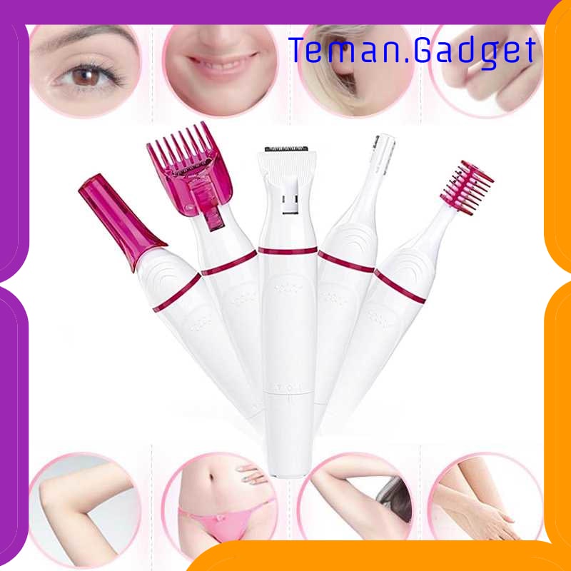 TG-FE174 BIUTTE.CO 5IN1 TRIMMER SHAVER PENCUKUR BULU TUBUH ELEKTRIK GN-062