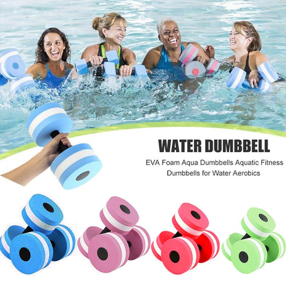 Top water floating dumbbell Portable Latihan Kolam Busa EVA The dumbbell water