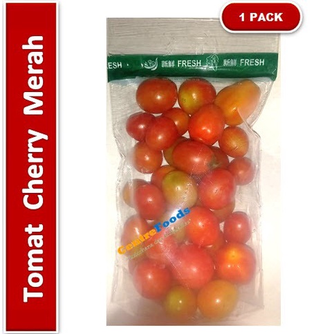 

Tomat Ceri Merah Fresh - Tomat Cherry | 250gr [ Harga Per BKS ]