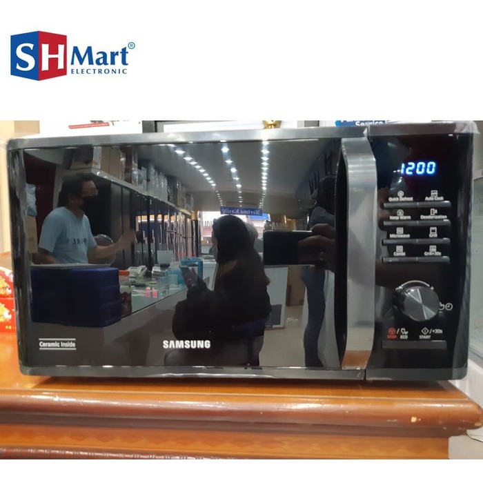 MICROWAVE OVEN SAMSUNG WITH GRILL 23L MG23K3505AK BLACK