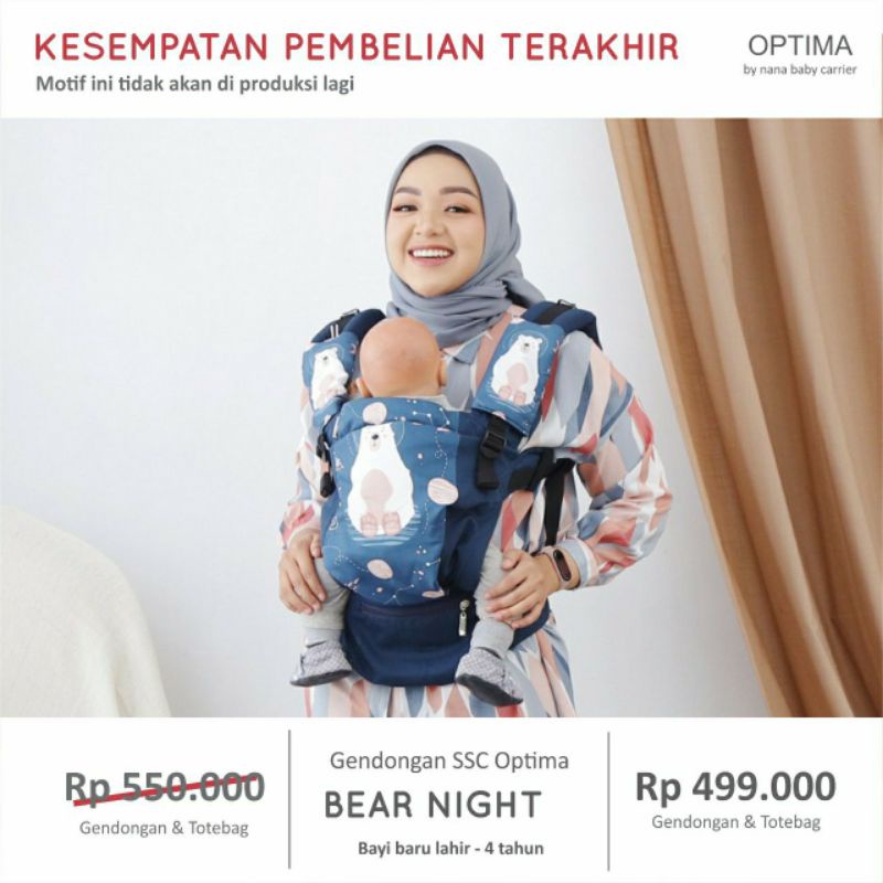 Gendongan Depan, Nana Optima, Gendongan Bayi
