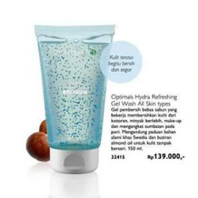 Optimals Hydra Refeshing Gel Wash Oriflame