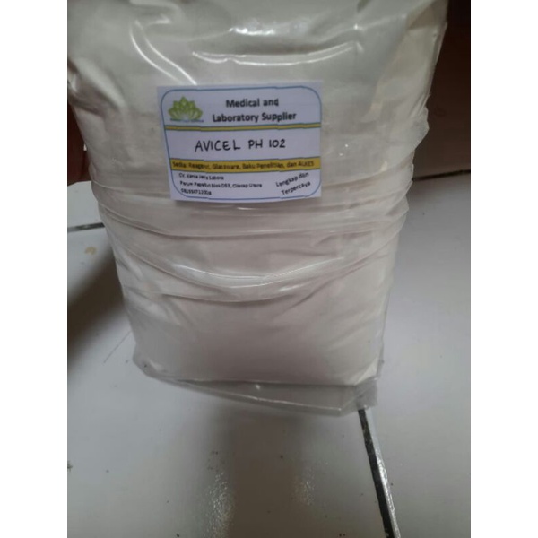 

AVICEL PH 102 ECER 100GRAM REPACK_mikrokristalin sellulosa 100 gram _MCC 100 gram _Microcrystalin