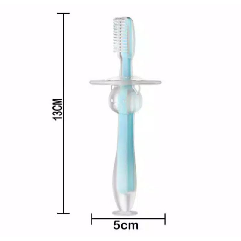 Baby silicone toothbrush