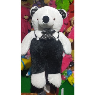 Jual BONEKA PANDA HITAM PUTIH GIANT 1,2M BISA CUSTOM NAMA DAN FOTO