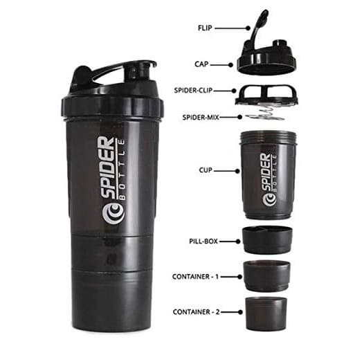 Botol Minum Shaker | Spider Shaker Bottle Blender | Smart Shaker