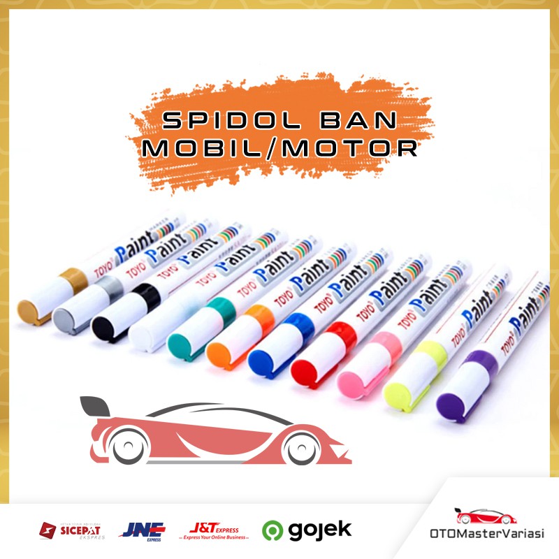 Spidol Ban Toyo / Spidol ban Mobil / Spidol Ban Motor / Paint Marker