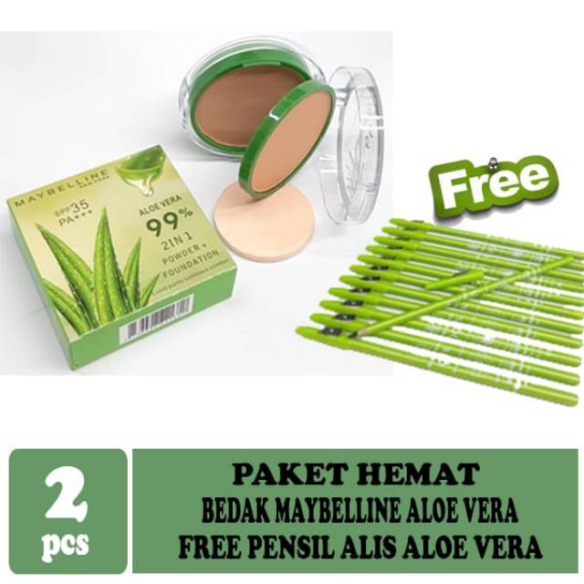 PROMO BEDAK ALOEVERA FREE PENSIL ALIS ALOEVERA