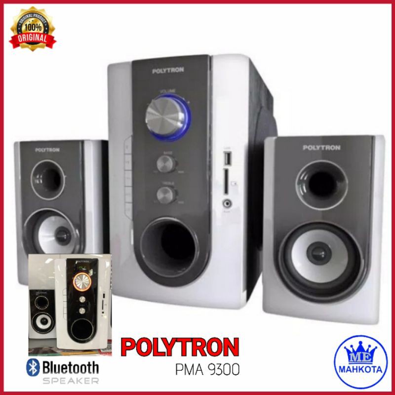 SPEAKER SALON BLUETOOTH PORTABLE POLYTRON PMA 9300 | MULTIMEDIA AUDIO PLAYAER BT SPEAKER AKTIF