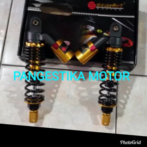 Jual SHOCK AEROX TABUNG HITAM MERK SCARLET Murah