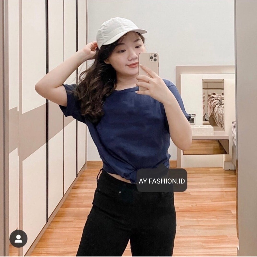 A&amp;Y FASHION / KAOS WANITA POLOS / BAJU WANITA / PAKAIAN WANITA MURAH