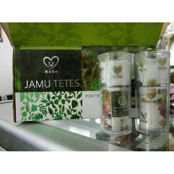 Produk Unggulan] Jamu Tetes Hage Hg Original Grosir