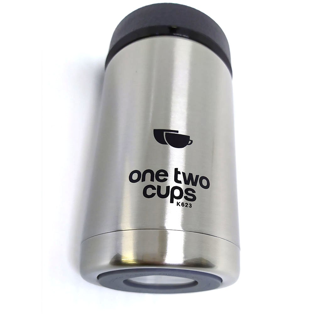 Botol Minum Thermos Mini Stainless Steel 400ML OneTwoCups  Silver