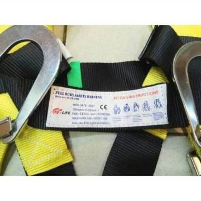 BODY HARNESS DOUBLE HOOK / SAFETY HARNESS PREMIUM DOUBLE HOOK GT LIFE