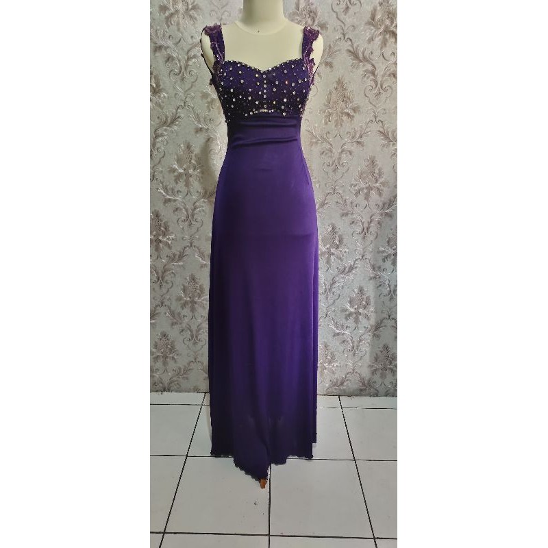 Long dress pesta preloved