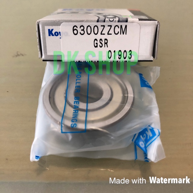Bearing / Laher 6300 ZZ Koyo
