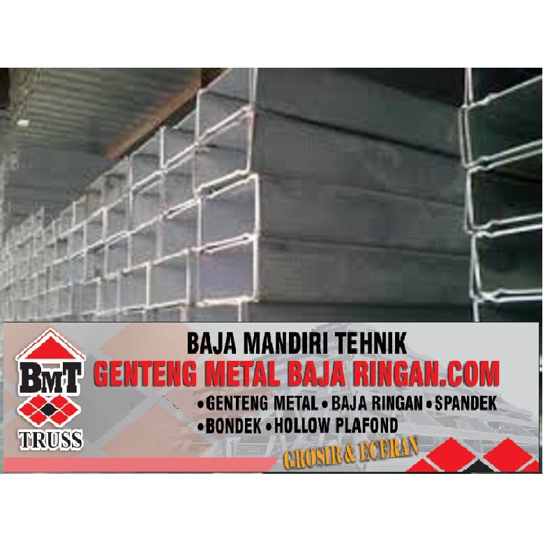 Baja Ringan Truss C75.1.00 Mm X 6m Baja Mandiri