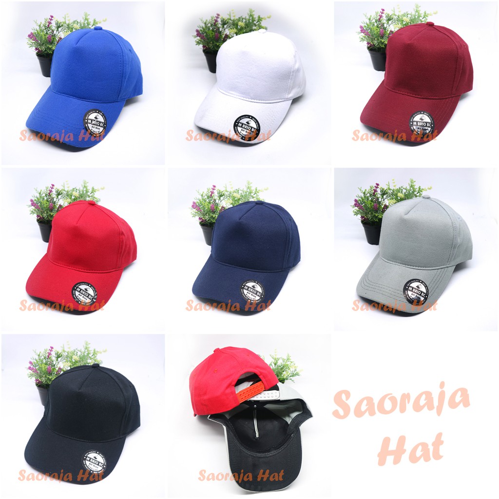 TOPI BASEBALL RAPEL POLA CAGAK TANPA BELAHAN DEPAN COCOK UNTUK CUSTOM SABLON