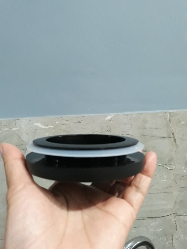 Toples Kaca Tinggi Ayam Jago / Ukuran 650ml / Jar Kaca