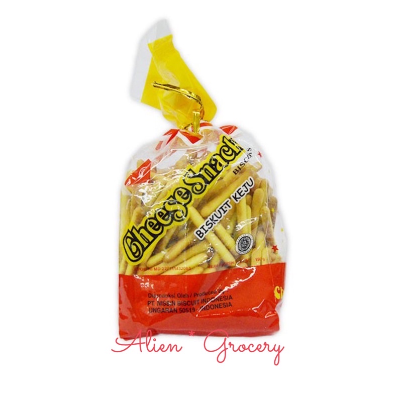 

Nissin Cheese Snack Biskuit Keju Stik 150gr