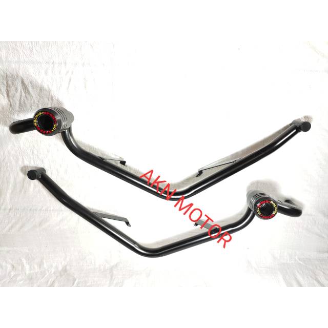 Crashbar tubullar pelindung body plus jalu slider honda adv 150