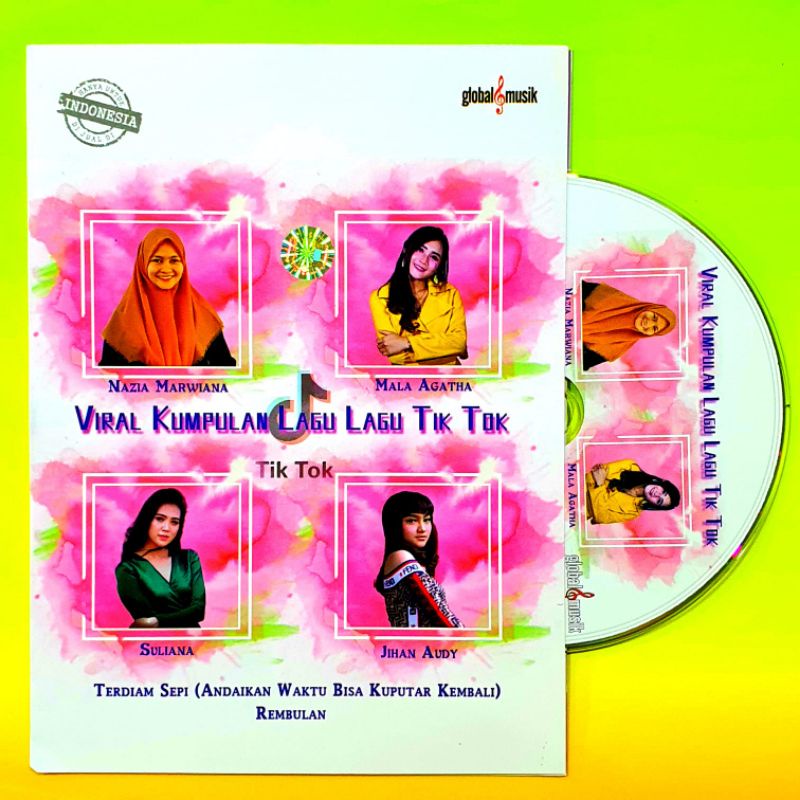 KASET ASLI ORIGINAL IDEO MUSIK LAGU KARAOKE KUMPULAN LAGU VIRAL TOK TIK POP DANGDUT KOPLO-VOCAL ON O