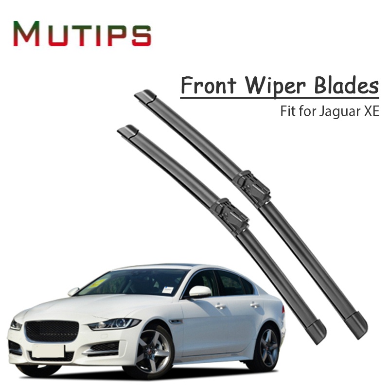 1 Set Karet Wiper Depan Mobil Untuk Jaguar XE 2018 2017 2016 2015