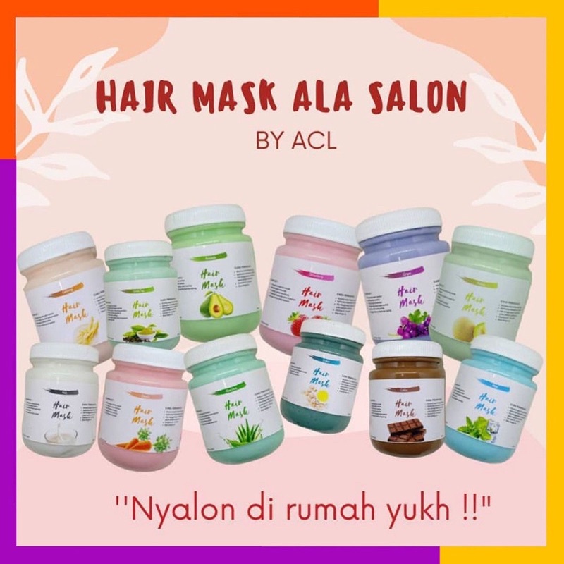 HAIR MASK BPOM by larassanti/CREAMBATHALA SALON MASKER RAMBUT SALON