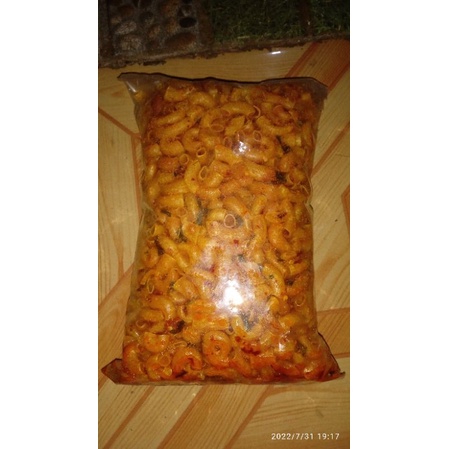 

makaroni pedas daun jeruk