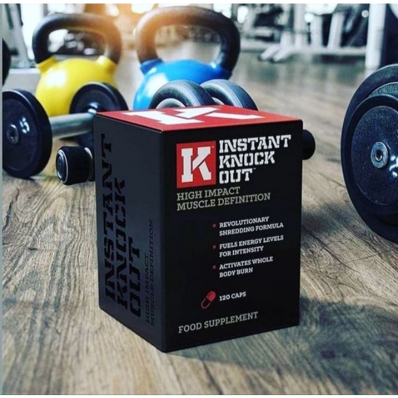 Instant Knockout Cut - Fat Burner Weight Loss Shredding Formula 120 capsules