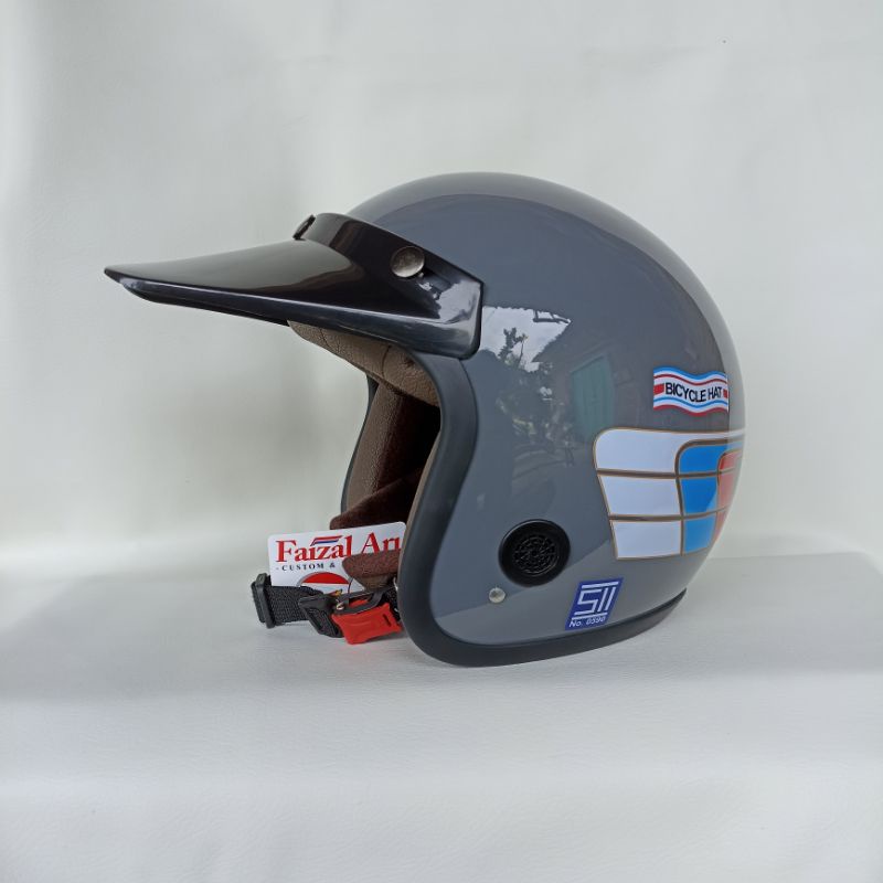 Helm Bicycle Hat Jadul Classic