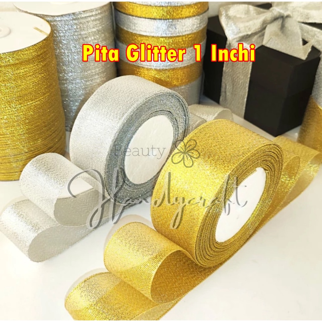 Pita Glitter per 1 ROL pita aksesoris hadiah