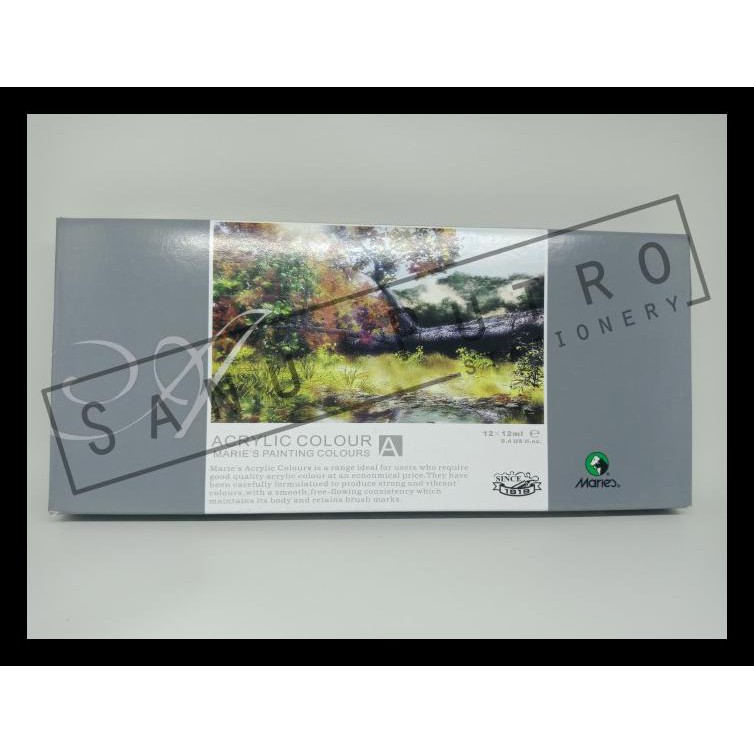 

Diskon Cat Acrylic Maries 12