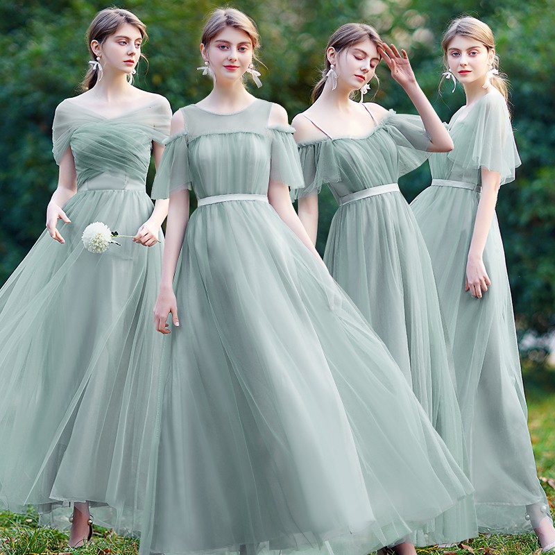 Gaun Pengiring Pengantin 2108006 Hijau Tosca Bridesmaid Gown