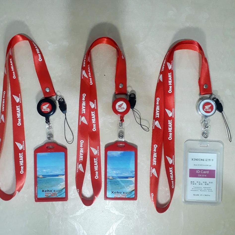

[KODE B07NP] Honda Motor Lanyard ID CARD/Yoyo Gantungan ID Card (Paket )