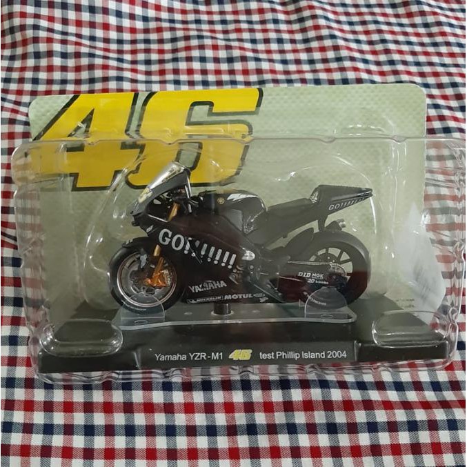 Diecast Miniatur Motogp Valentino Rossi 2004 Test Phillip Island - Termurah 