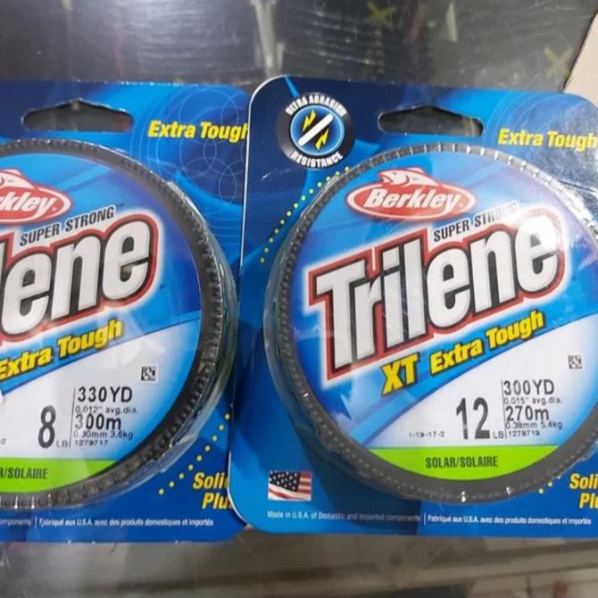 Senar Pancing Berkley Trilene Xt Fs 300 Yard Warna Solar
