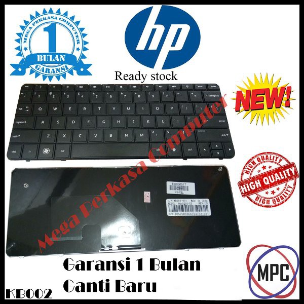 Keyboard HP Mini 110-3000 HP Mini 110-3014TU HP Mini 110-3100 HP Mini CQ10 Series
